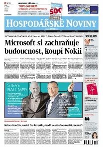 Obálka e-magazínu Hospodářské noviny 172 - 4.9.2013