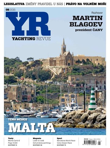 Obálka e-magazínu Yachting Revue 5/2015