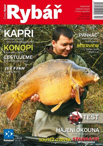 Obálka e-magazínu Český rybář 2/2017