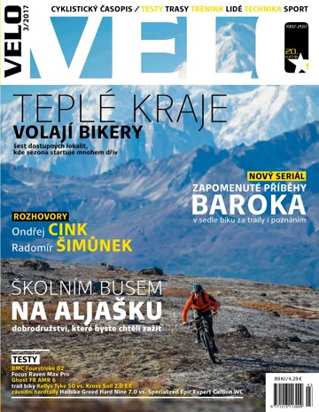 Obálka e-magazínu Velo 3/2017