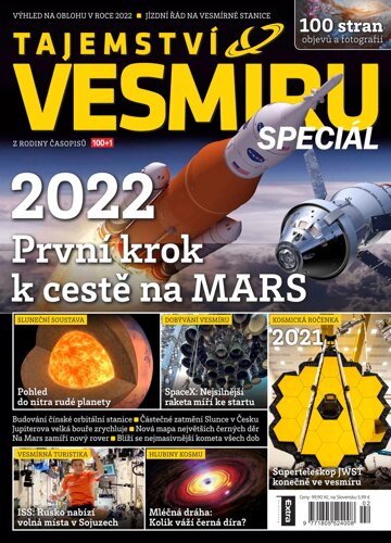 Obálka e-magazínu Tajemství vesmíru SPECIÁL zima 2022