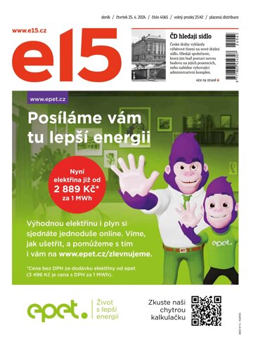 Obálka e-magazínu E15 25.4.2024