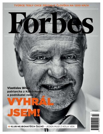 Obálka e-magazínu Forbes 3/2015