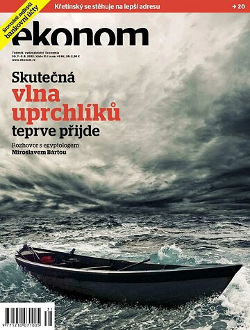 Obálka e-magazínu Ekonom 31 - 30.7.2015