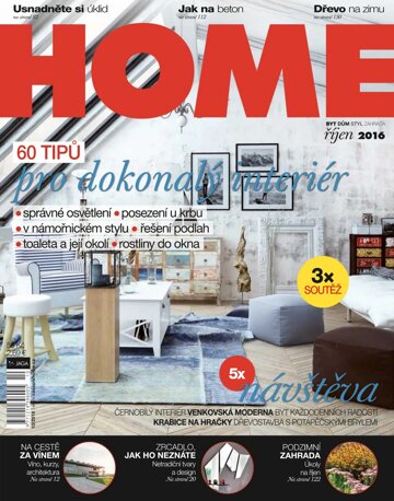 Obálka e-magazínu HOME 10/2016