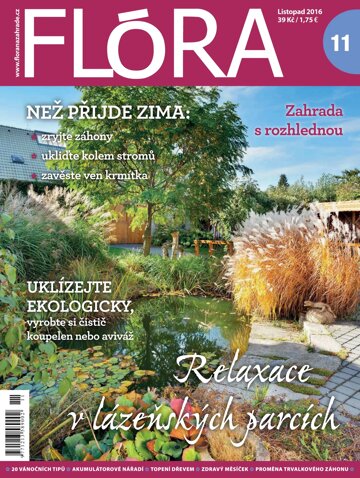 Obálka e-magazínu Flóra 11/2016