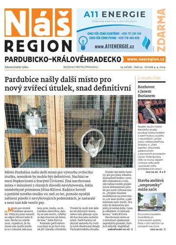 Obálka e-magazínu Náš Region - Pardubicko/Královéhradecko 14/2024