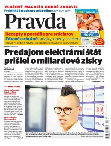 Obálka e-magazínu Pravda 24.3.2015