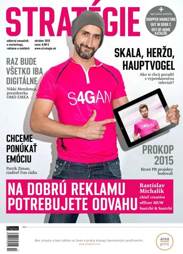 Obálka e-magazínu Stratégie 10/2015