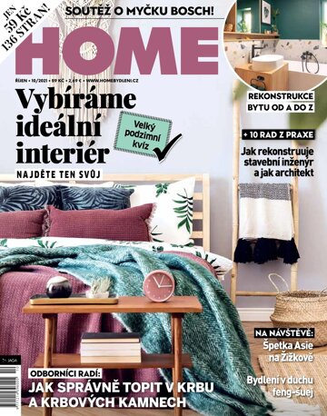 Obálka e-magazínu HOME 10/2021
