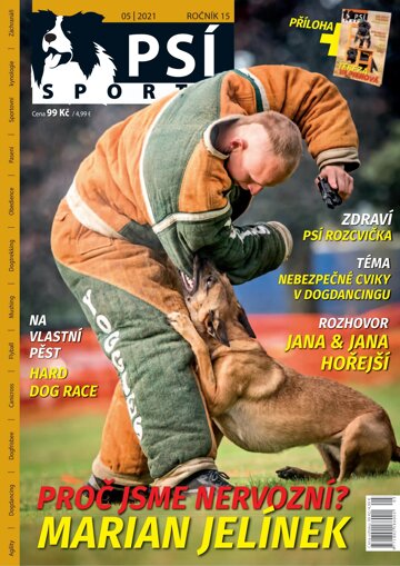 Obálka e-magazínu Psí sporty 5/2021