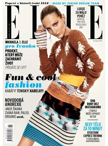 Obálka e-magazínu ELLE 11/2015