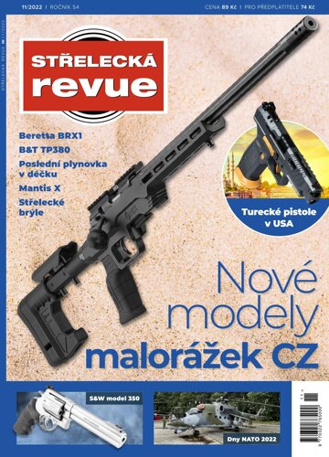 Obálka e-magazínu Střelecká revue 11/2022