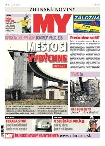 Obálka e-magazínu MY Žilinské niviny 10-16/3/2014