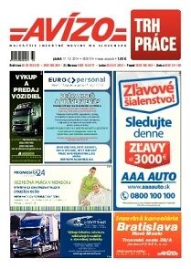 Obálka e-magazínu Avízo 124 (17.10.2014)