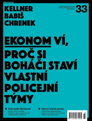 Obálka e-magazínu Ekonom 33 - 18.8.2016