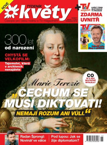 Obálka e-magazínu Týdeník Květy 15/2017