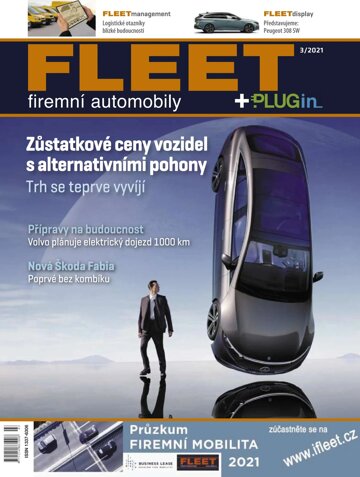 Obálka e-magazínu Ekonom 38 - 16.9.2021 Firemní automobily