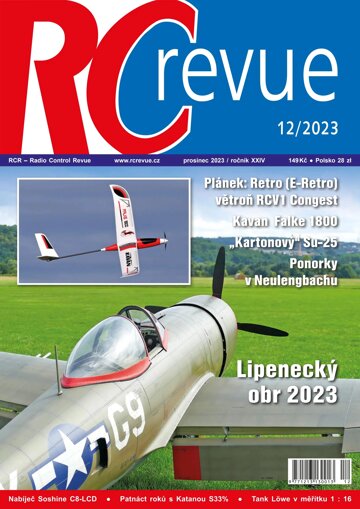 Obálka e-magazínu RC revue 12/2023