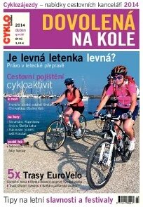 Obálka e-magazínu Cykloturistika Dovolená na kole 2014