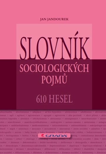 Obálka knihy Slovník sociologických pojmů