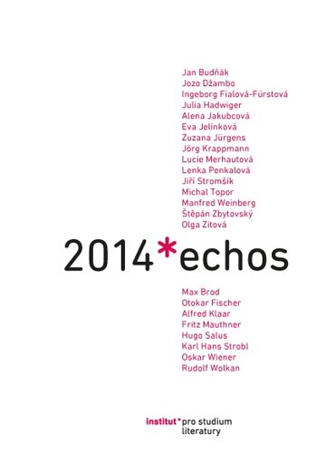 Obálka knihy Echos 2014