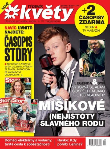 Obálka e-magazínu Týdeník Květy 20/2016