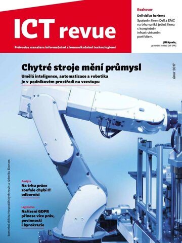 Obálka e-magazínu Ekonom 08 - 23.02.2017 - příloha ICT Revue