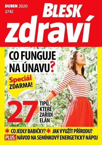 Obálka e-magazínu Příloha Blesk Zdraví 4/2020