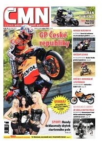 Obálka e-magazínu ČESKÉ MOTOCYKLOVÉ NOVINY 33/2011