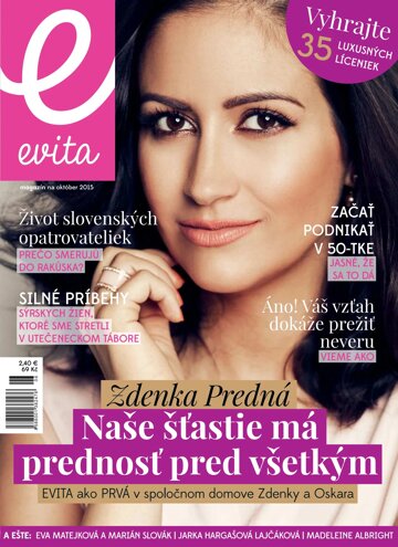 Obálka e-magazínu EVITA magazín 6/2015