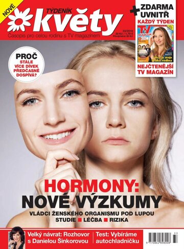 Obálka e-magazínu Týdeník Květy 33/2016