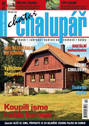 Obálka e-magazínu Chatař Chalupář 10/2017