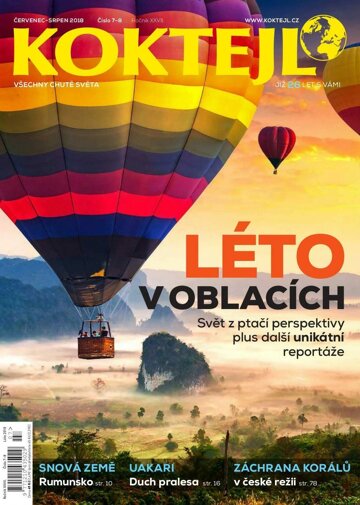 Obálka e-magazínu Koktejl 7-8/2018