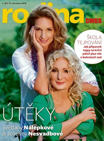 Obálka e-magazínu Magazín RODINA DNES - 13.7.2018