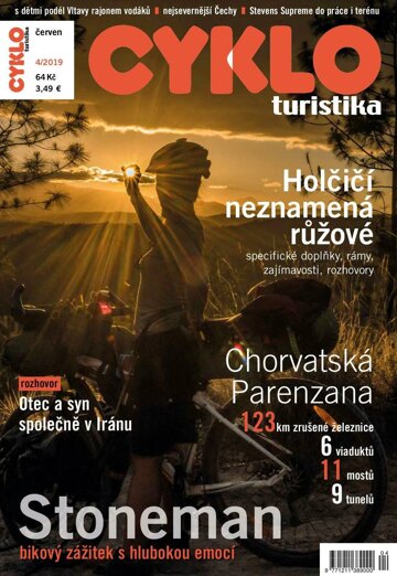 Obálka e-magazínu Cykloturistika 4/2019