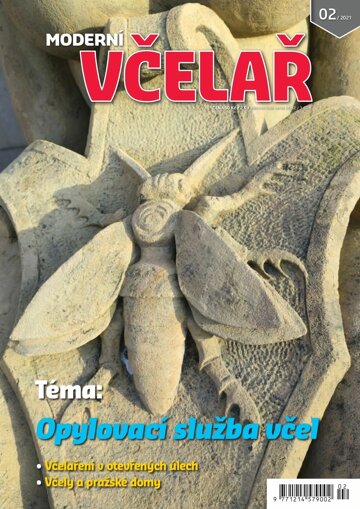 Obálka e-magazínu Moderní Včelař 2/2021