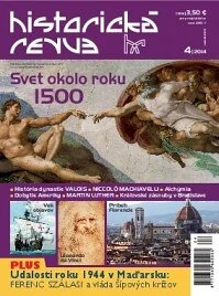 Obálka e-magazínu Historická Revue apríl 2014