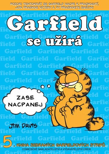 Obálka knihy Garfield se užírá