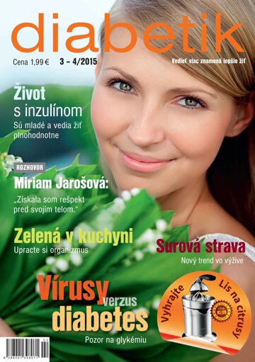 Obálka e-magazínu Diabetik 3-4/2015
