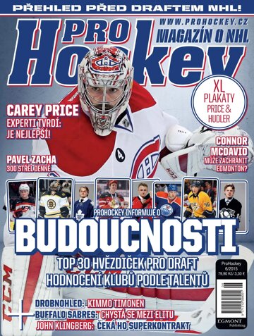 Obálka e-magazínu Pro Hockey 6/2015