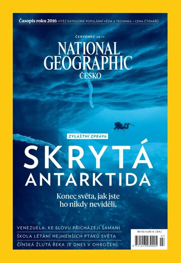 Obálka e-magazínu National Geographic 7/2017