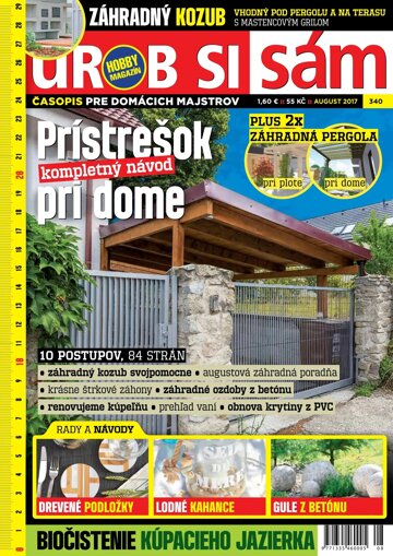 Obálka e-magazínu Urob si sám 8/2017