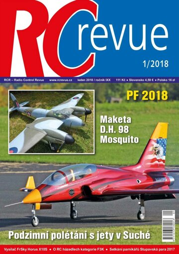 Obálka e-magazínu RC revue 1/2018