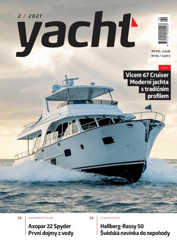 Obálka e-magazínu Yacht 2/2021