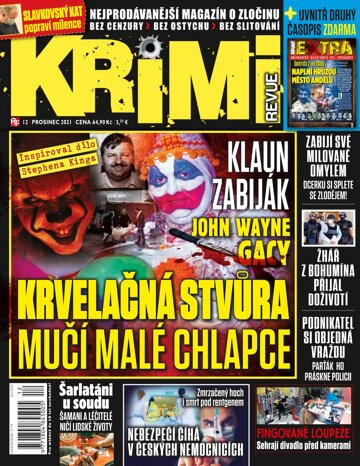 Obálka e-magazínu Krimi revue 12/21