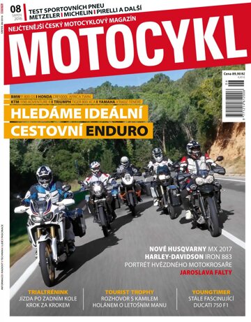 Obálka e-magazínu Motocykl 8/2016