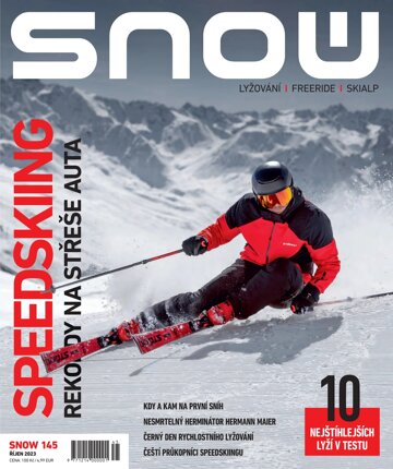 Obálka e-magazínu SNOW 145 - říjen 2023