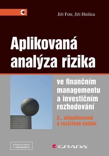 Obálka knihy Aplikovaná analýza rizika ve finančním managementu a investičním rozhodování