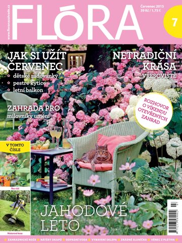 Obálka e-magazínu Flóra 7/2015